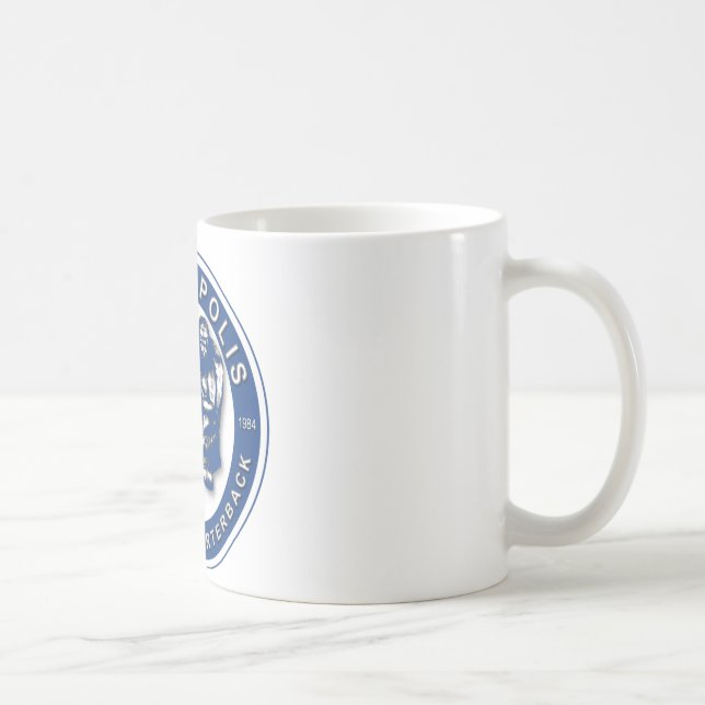 THE ARMCHAIR QB - Indianapolis Coffee Mug (Right)