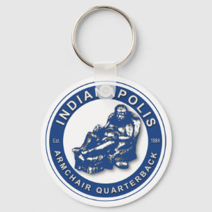 THE ARMCHAIR QB - Indianapolis Key Ring