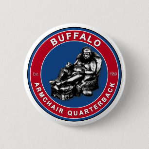 The Armchair Quarterback Buffalo Football Pins