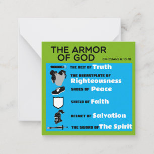 The Armour of God  Card