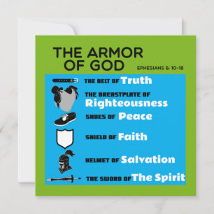 The Armour of God Holiday Card