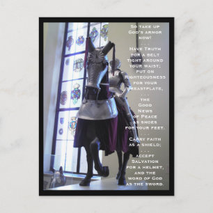 The Armour Of God (horse) Postcard