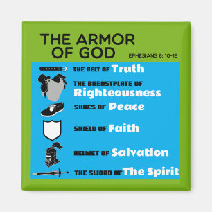The Armour of God Magnet