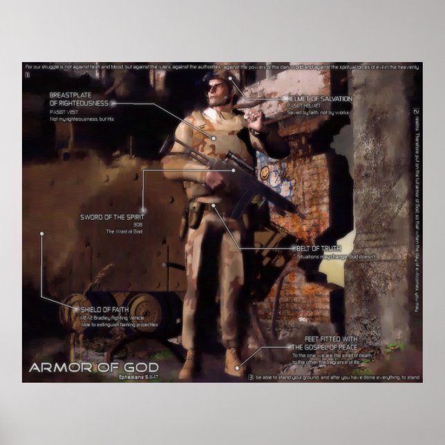 The Armour of God - Modern Interpretation Poster (Front)