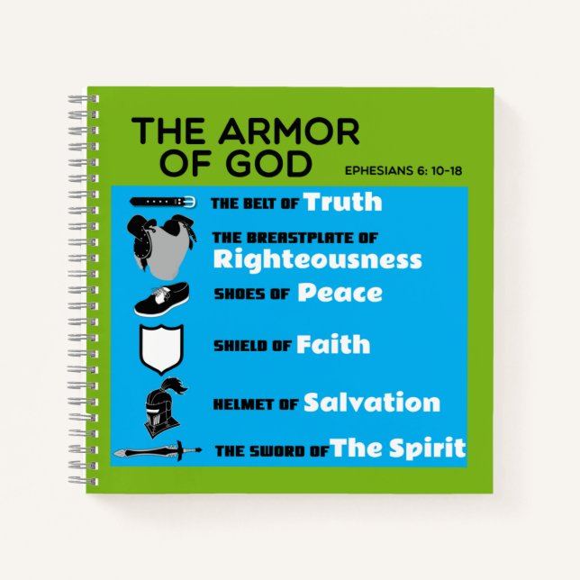The Armour of God Notebook (Front)