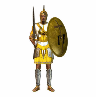 The Armour of God Standing Photo Sculpture
