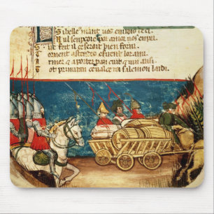The Army of Charlemagne and the Transportation Mouse Mat