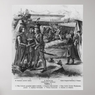 The army of Tadeusz Kosciuszko, 1794 Poster
