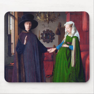 The Arnolfini Portrait, Jan van Eyck Mouse Mat