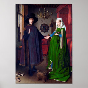 The Arnolfini Portrait, Jan van Eyck Poster