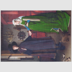 The Arnolfini Portrait, Jan van Eyck Tissue Paper