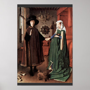 The Arnolfini Portrait The Arnolfini Wedding By J Poster
