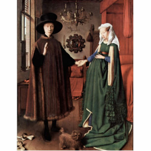 The Arnolfini Portrait The Arnolfini Wedding By J Standing Photo Sculpture
