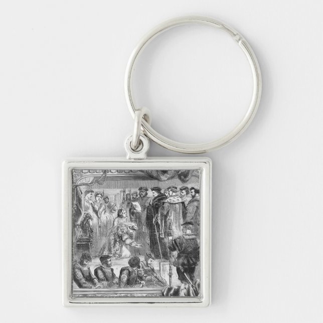 The Arrest of Anne Boleyn Key Ring (Front)