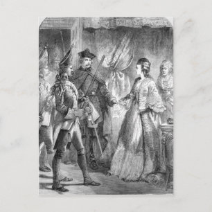 The Arrest of Caroline Matilda Postcard