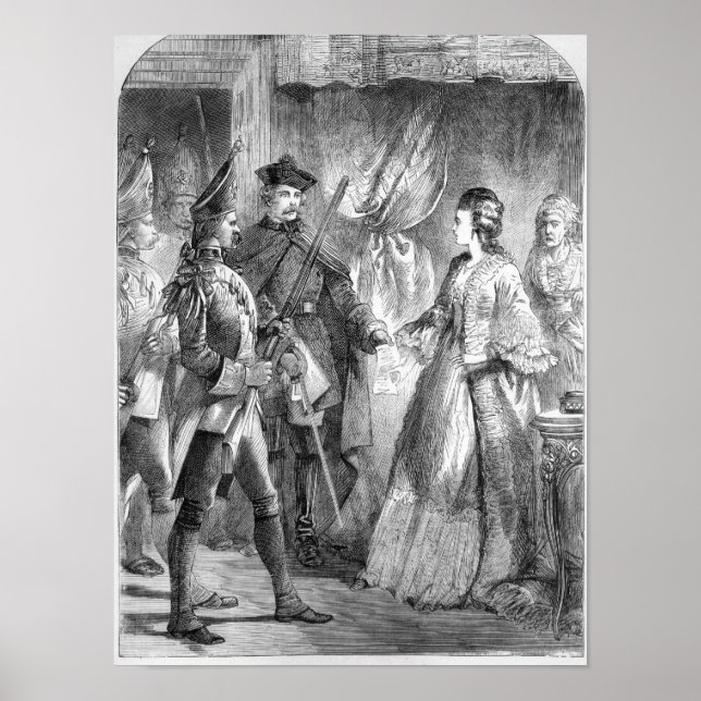 The Arrest of Caroline Matilda Poster (Front)