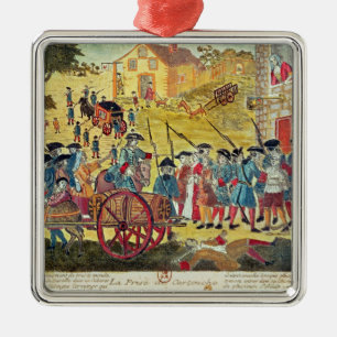 The Arrest of Louis Dominique Cartouche Metal Tree Decoration