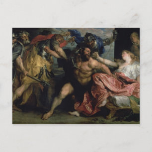 The Arrest of Samson, c.1628/30 Postcard