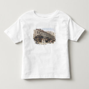 The Arrival of a Stagecoach at the Terminus Toddler T-Shirt