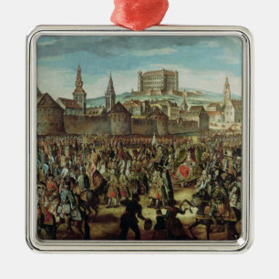 The Arrival of Empress Maria Theresa of Metal Tree Decoration