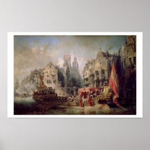 The Arrival of Fernando Alvarez de Toledo, Duke of Poster