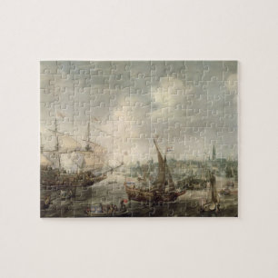 The Arrival of Fredrick V at Vlissingen in 1613 (o Jigsaw Puzzle