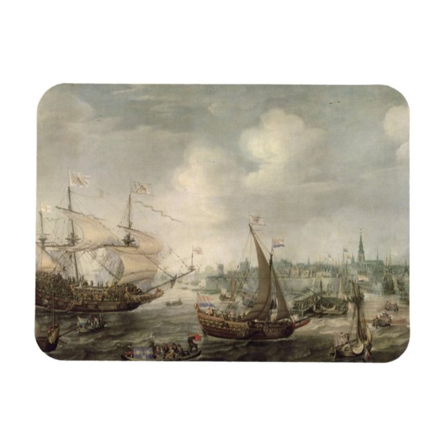 The Arrival of Fredrick V at Vlissingen in 1613 (o Magnet (Horizontal)