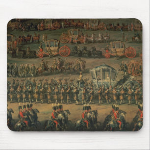 The arrival of Isabella of Parma Mouse Mat