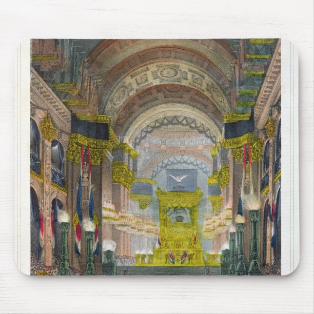 The Arrival of Napoleon's Ashes Mouse Mat (Front)