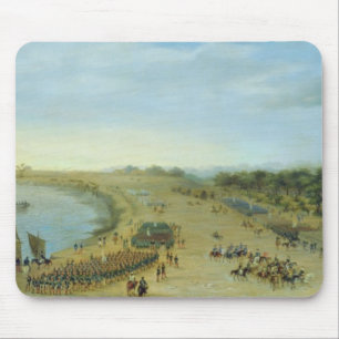 The Arrival of the Allied Army at Itapiru, Paragua Mouse Mat