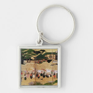 The Arrival of the Portuguese in Japan 3 Key Ring