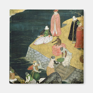 The Arrival of the Portuguese in Japan Magnet