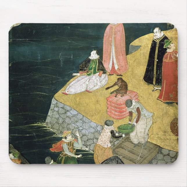 The Arrival of the Portuguese in Japan Mouse Mat (Front)