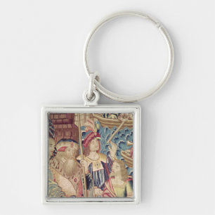 The Arrival of Vasco da Gama in Calicut Key Ring