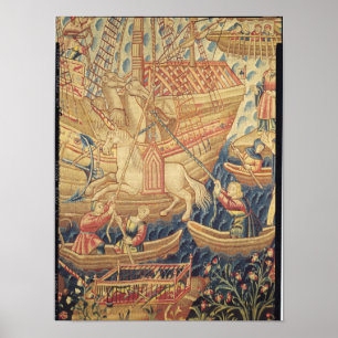 The Arrival of Vasco de Gama in Calicut Poster