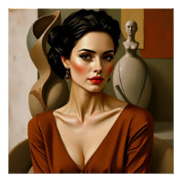 The Art Between Us – Colourful Portrait        