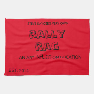 The Art Infliction Rally Rag Tea Towel
