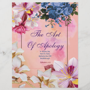 The Art of Apology Personalised Paper