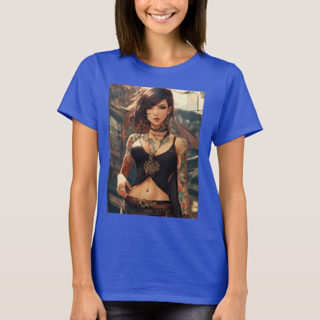 The Art of Black and Grey Ink T-Shirt (Front)