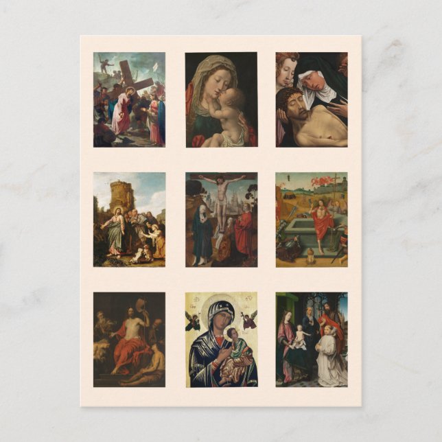 The art of Christ  Postcard (Front)