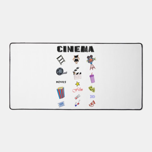 The Art of Cinema Desk Mat (Front)