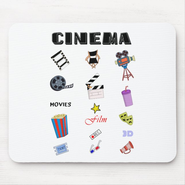 The Art of Cinema Mouse Mat (Front)