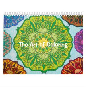 The Art of Colouring Calendar