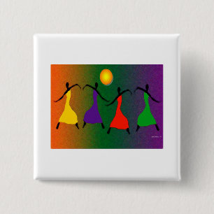 The Art of Dance 15 Cm Square Badge