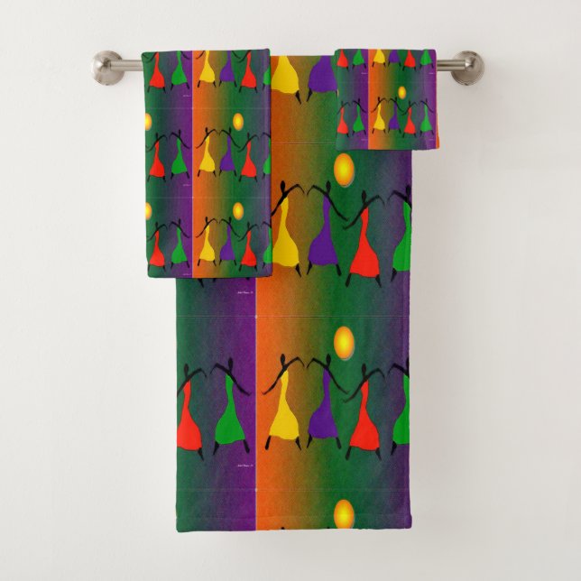 The Art Of Dance Bath Towel Set (Insitu)