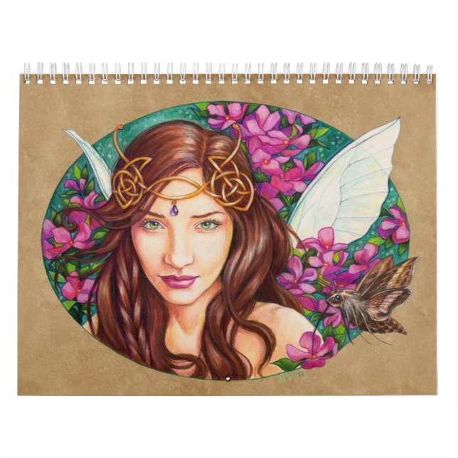 The art of Jane Starr Weils 2017 calendar (Cover)