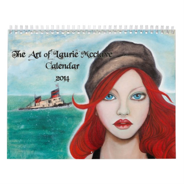 The Art of Laurie McClave 2014 Calendar (Cover)