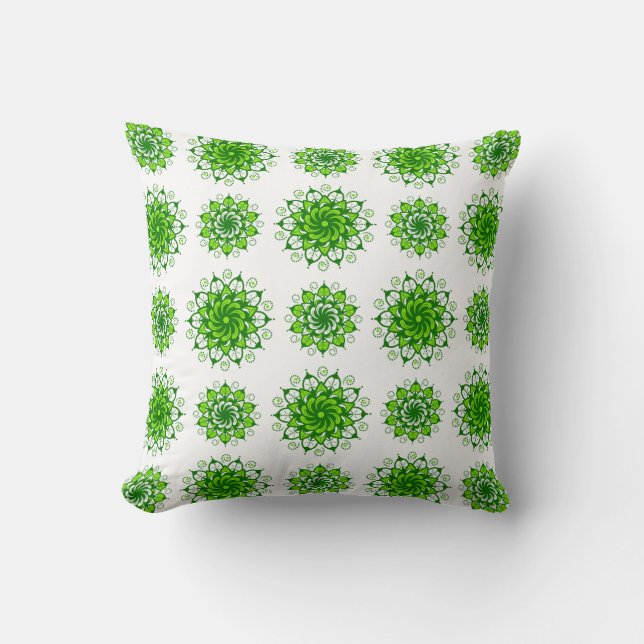 the art of mandala pattern cushion (Front)