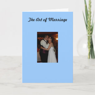 The Art of Marriage Card