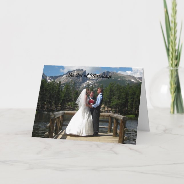 The Art of Marriage Card (Front)